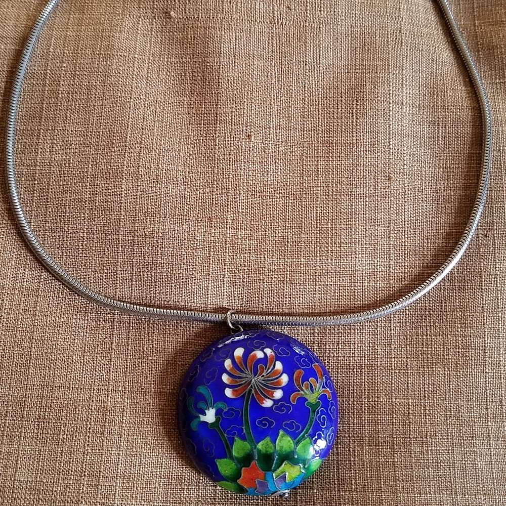 Enamel Cloisonne necklace/ 3 for $30